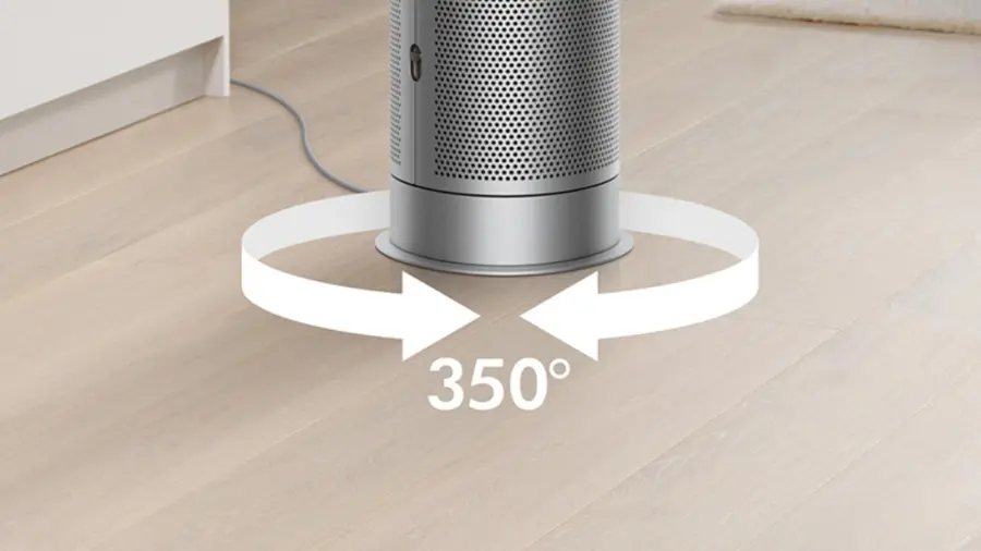 Oczyszczacz powietrza i wentylator z funkcją ogrzewania Dyson Purifier Hot+Cool Autoreact HP7A